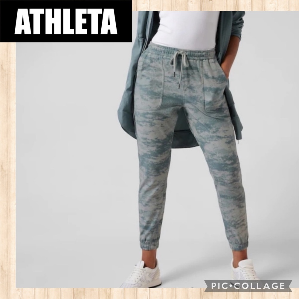 NWT ATHLETA Camo Farallon Jogger X-Small Tall